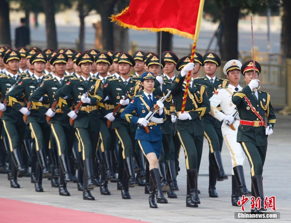 三軍儀仗隊高清大圖，展現(xiàn)榮耀與威嚴(yán)的壯麗畫卷，三軍儀仗隊壯麗畫卷，榮耀與威嚴(yán)的高清展示