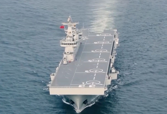 海軍新篇章，075型三號(hào)艦正式入列，海軍新篇章，075型三號(hào)艦正式入列啟航
