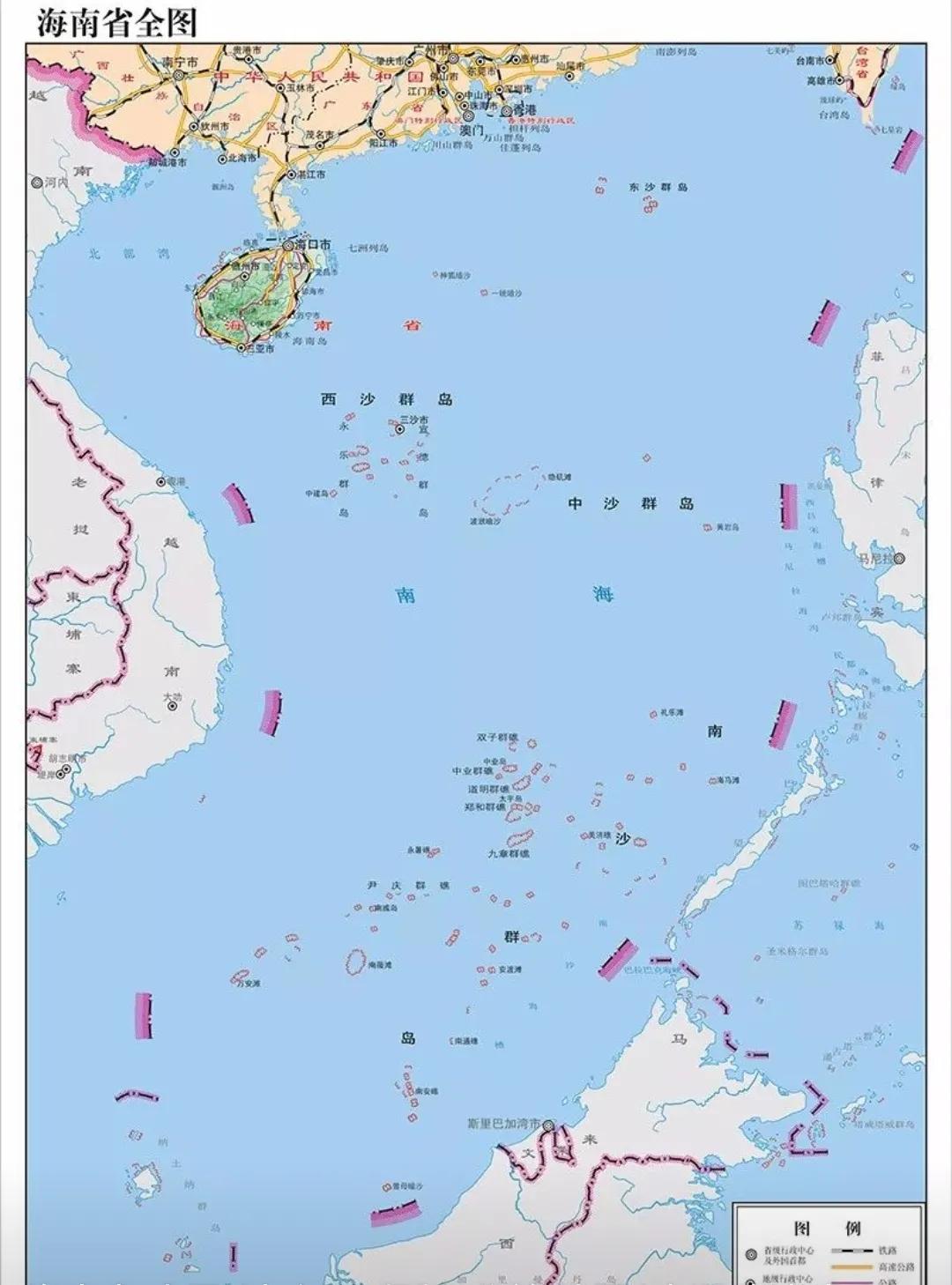 南海地圖高清版大圖，探索神秘的海洋疆域，南海高清地圖大圖，探索神秘海洋疆域之旅
