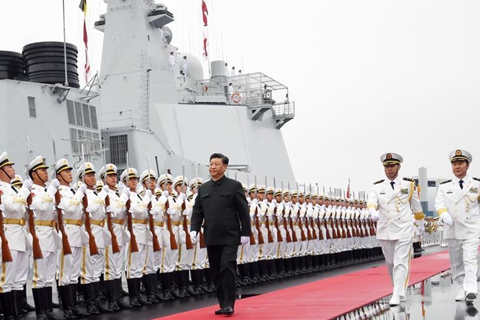 慶祝海軍榮耀，70周年海上閱兵盛典的回眸與展望，海軍榮耀70載，海上閱兵盛典的回眸與展望