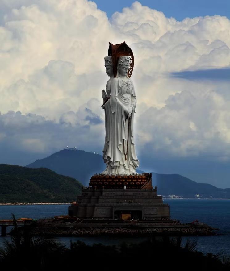 南海觀音，神秘與莊嚴(yán)的海洋圣地，南海觀音，神秘莊嚴(yán)的海洋圣地