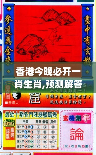 香港和彩王中王精準一肖，揭秘彩票預(yù)測之謎，揭秘彩票預(yù)測之謎，香港和彩王中王精準預(yù)測一肖技巧