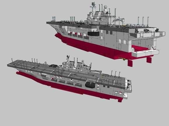 中國081型兩棲攻擊艦，探索強(qiáng)大海軍力量的新紀(jì)元，中國海軍新紀(jì)元，探索強(qiáng)大的兩棲攻擊艦——中國081型亮相于世